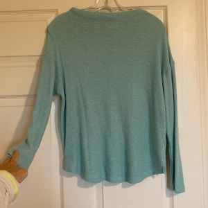 Old Navy Teal mock neck sweater